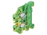 Conector Șine 2.5mm2 1P 2B Galben-Verde