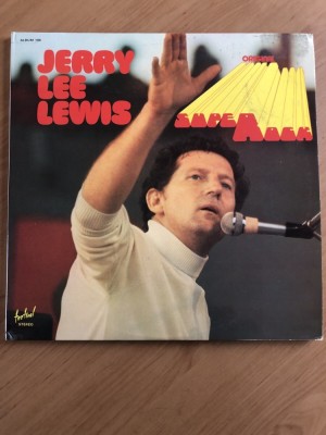 Vinil # 2xLP Jerry Lee Lewis &amp;lrm;&amp;ndash; Original Super Rock (VG++) foto
