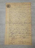 Document vechi, anul 1897