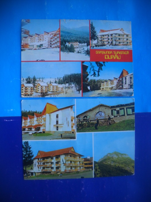 HOPCT LOT 2818 DURAU -JUD NEAMT -2 CARTI POSTALE-CIRCULATE