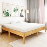 Cumpara ieftin Cadru de pat, 180 x 200 cm, lemn masiv de stejar