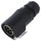 Conector circular mufă mamă 3 pini 500V 43A IP67 drept LUTRONIC