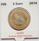 2261 Finlanda 5 euro 2014 White-tailed Eagle km 209, Europa