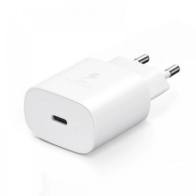 Incarcator 25W pentru Samsung TA800EWE Type C, Super Fast Charger Alb foto