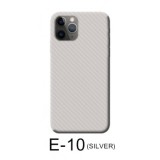 STIKER (AUTOCOLANT) 3D, SKIN E-12 (CARBON ALB) PENTRU TELEFON MOBIL