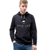 Cumpara ieftin Hanorac Barbati Negru - f*ck off Mickey Mouse - XL, THEICONIC