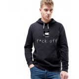 Hanorac Barbati Negru - f*ck off Mickey Mouse - L