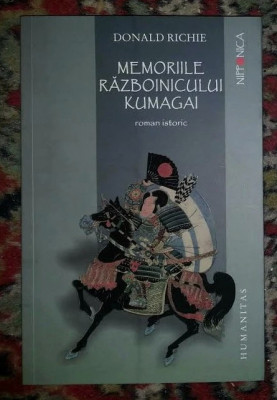 Donald Ritchie MEMORIILE RAZBOINICULUI KUMAGAI foto