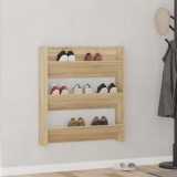 Pantofar de perete, stejar sonoma, 80x18x90 cm, PAL