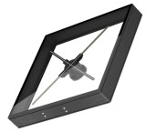Holograma 65cm cu Cadru si Fete Transparente Holo65 3D Fan LED Holospin
