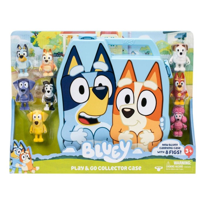 Figurine Set Bluey Collector Case