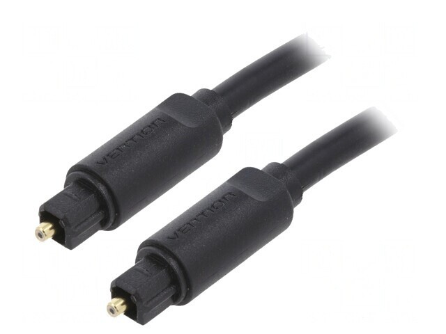 Cablu Toslink 5m Aurit Negru