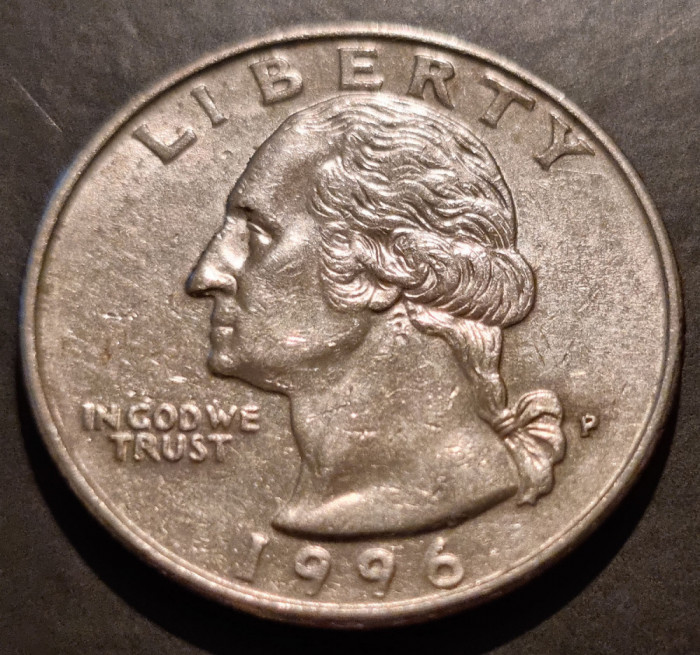 25 centi USA - SUA - 1996 P