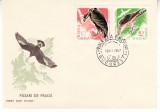 C12 - FDC Romania - Pasari de prada - LP643 - 1967, Romania de la 1950, Fauna