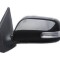 Oglinda exterioara Toyota Corolla (E14/E15), 03.2007-06.2010, partea Dreapta, culoare sticla crom, sticla convexa, cu carcasa grunduita , cu incalzir