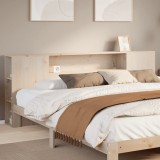 vidaXL Tăblie de pat cu depozitare, 180 cm, lemn masiv de pin 855621
