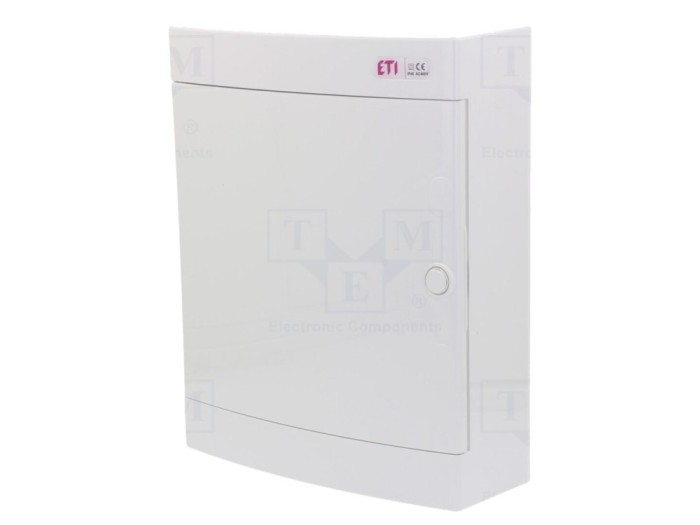 Carcasă albă modulară IP40 pentru 24 module ABS