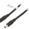 Cablu Prelungitor DC 5,5/2,1 Negru 10m