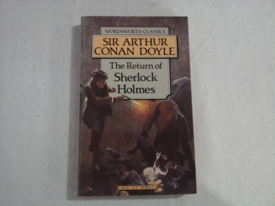 The Return of SHERLOCK HOLMES - SIR ARTHUR CONAN DOYLE - published 1993 foto