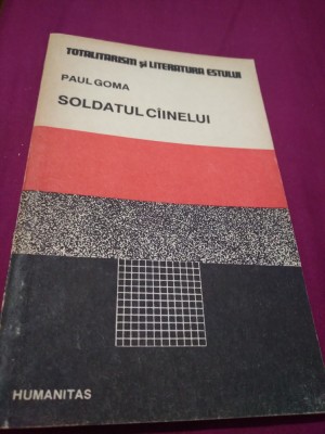 SOLDATUL CAINELUI-PAU7L GOMA foto