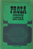 MIHAI NICHITA - PROZA NARATIVA LATINA