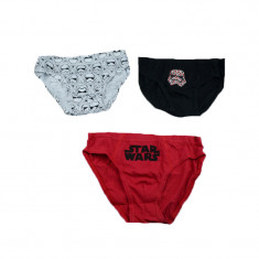 Set 3 chiloti baieti Star Wars Disney CSW1-N, Multicolor foto