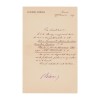 Ion Bianu, scrisoare olografă, 1909