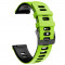 Curea din silicon compatibila cu Huawei Watch GT, Telescoape QR, 22mm, Emerald Green