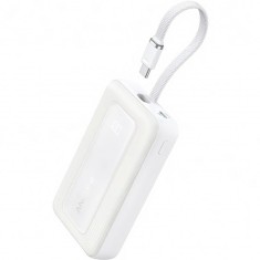 Baterie Externa Anker Zolo, 10000mAh, 30W, QC + PD, 1 x USB-A - 2 x USB-C, Alba A1688H21