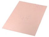 Laminat FR4 1,5 mm, 210 x 297 mm, singură faţă