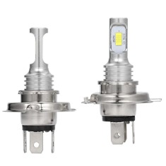 Set 2 Becuri auto LED H4, 160W/set, 12V, 6000K, 12000lm, LED 3570