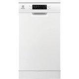 Masina de spalat vase Electrolux ESG42310SW Seria 700, AirDry, 45 cm, SatelliteClean, 9 seturi, Inverter, Clasa D, Alb