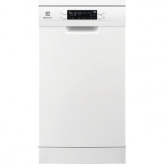 Masina de spalat vase Electrolux ESG42310SW Seria 700, AirDry, 45 cm, SatelliteClean, 9 seturi, Inverter, Clasa D, Alb