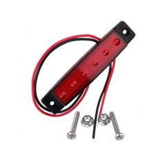 Lampa gabarit auto cu LED 24V Rosie LG-6SMD-24V-ROSU