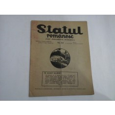 Statul romanesc (fost Parlamentul Romanesc) Revista Vietii Publice - No. 352 / 1941 - Bucuresti, 1941