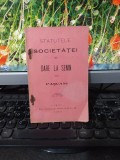 Statutele Societăței de Dare la semn din Pașcani, jud. Suceava, Iași 1908, 201