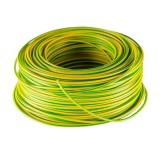 Cablu electric FY 2.5mm 100m galben-verde pentru instalatii electrice fixe