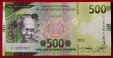 Guinea 500 Francs 2022 UNC necirculata **