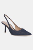 Steve Madden pantofi cu toc Valoris culoarea albastru marin, SM11003277