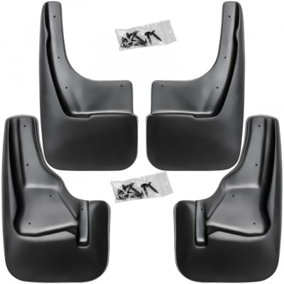 Set de 4 aparatori de noroi fata si spate pentru Mitsubishi ASX 2010-2016 foto