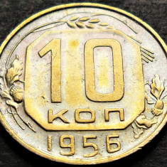 Moneda istorica 10 COPEICI- URSS, anul 1956 *cod 412