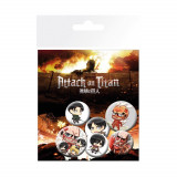 Pin Badges - Attack on Titan