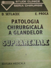 PATOLOGIA CHIRURGICALA A GLANDELOR SUPRARENALE-D.SETLACEC,E.PROCA,BUC.1986 foto