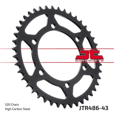 MBS Pinion spate Z43 520, negru, Cod Produs: JTR48643 foto