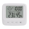 Termometru Higrometru de camera Edman RH-1, alarma, lumina fundal, baterii incluse, Alb