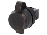 Soclu USB FrontCom IP65 Negru 22mm