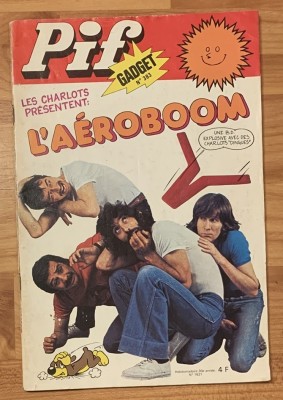 Revista Pif Gadget, nr. 383 (iunie 1976). In limba franceza foto