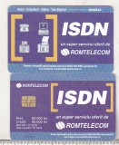 Bnk card Cartela telefonica 2002 - ISDN 3 - RO-ROM-0157A