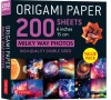 Origami Paper 200 Sheets Milky Way Photos 6&quot;&quot; (15 CM): Tuttle Origami Paper: High-Quality Double Sided Origami Sheets Printed with 12 Different Photog