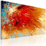 Cumpara ieftin Tablou pictat manual - Explosion 90x60 cm
